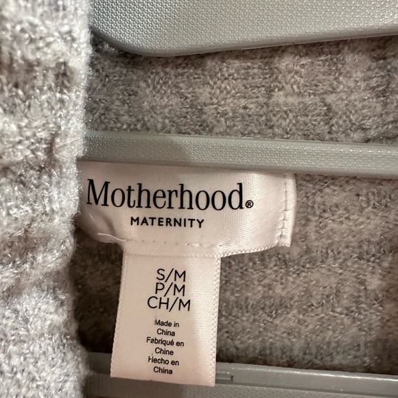 Motherhood Maternity Waffle-Knit Wrap Cardigan - Picture 4 of 4